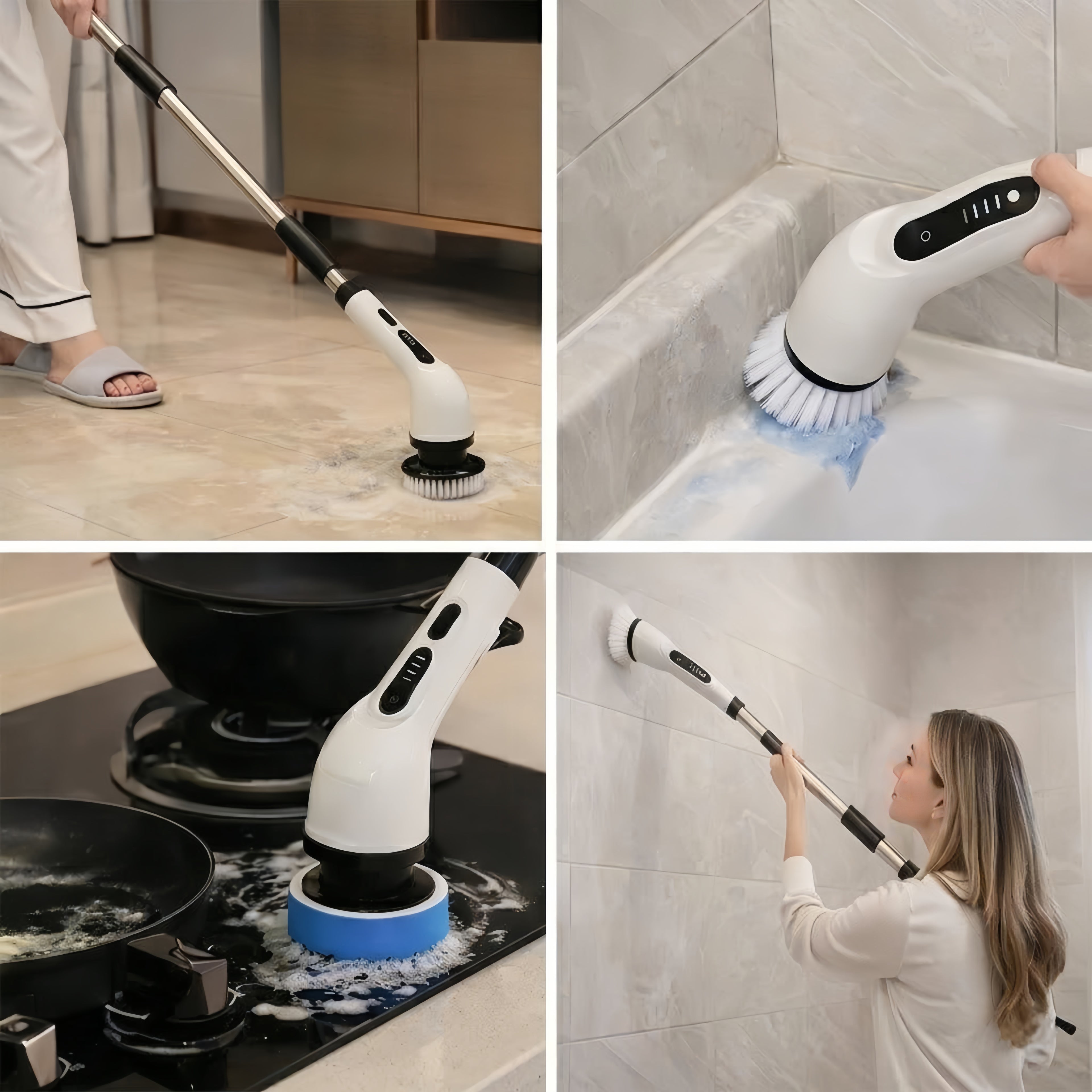 Multifunctional Electric Spin Scrubber