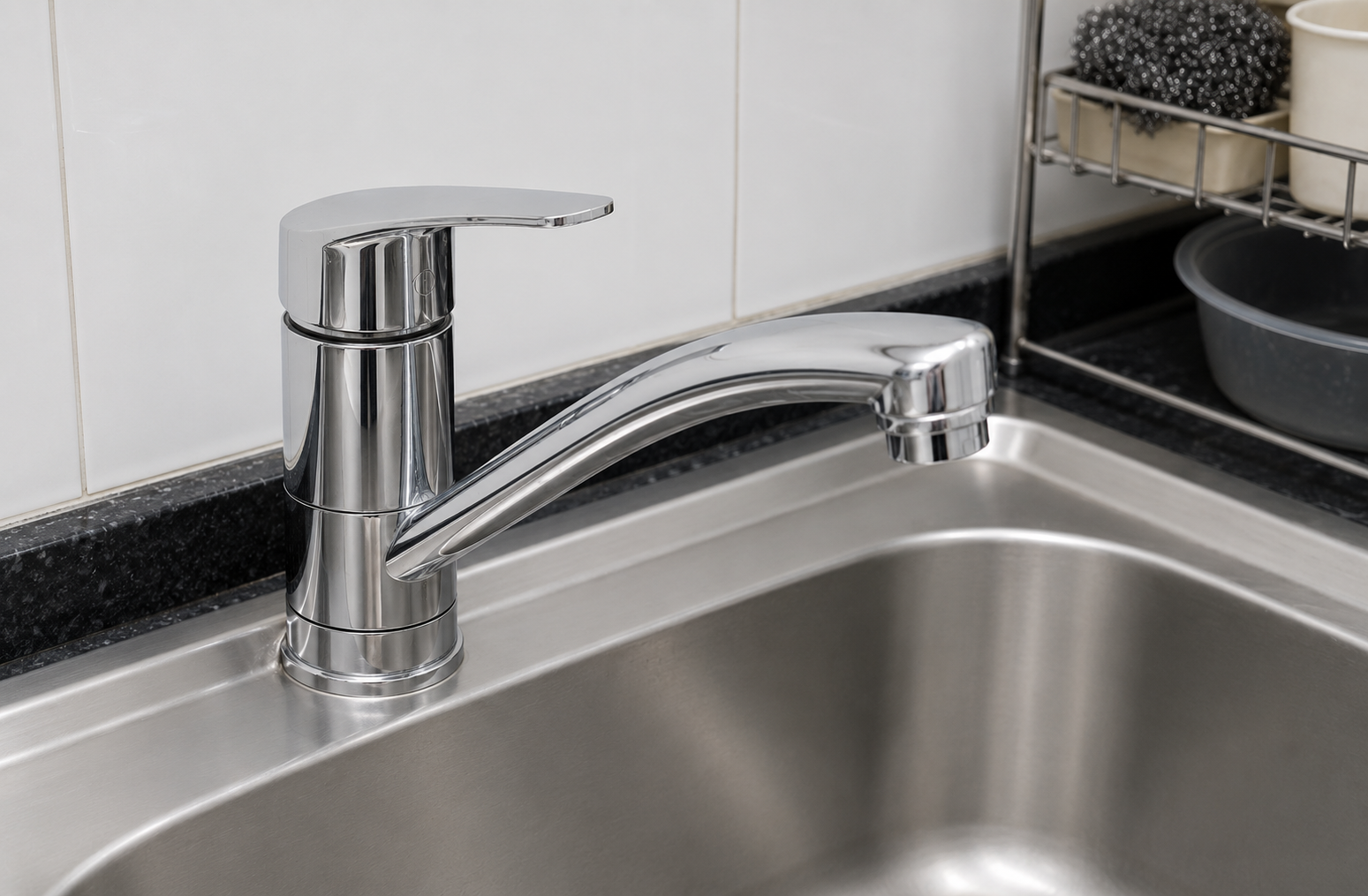 Kitchen faucet after